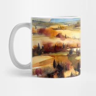 Tuscan countryside Mug